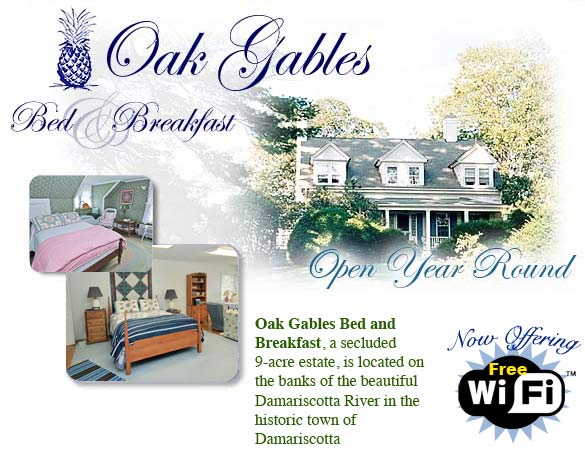 Oak Gables: Damariscotta Maine Bed and Breakfast